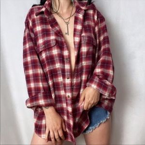 Vintage Lands’ End Flannel